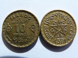 Piece 10 Francs Empire Cherifien - Maroc