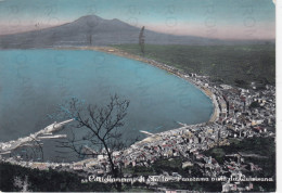 CARTOLINA  CASTELLAMMARE DI STABIA,CAMPANIA-PANORAMA VISTO DA QUISISANA-MARE,SOLE,VACANZA,BELLA ITALIA,VIAGGIATA 1958 - Castellammare Di Stabia