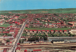 Sézanne * Vue Générale Aérienne De La Commune * Gare Ligne Chemin De Fer - Sezanne