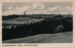 SOMMERFRISCHE RÜTHEN ( MÖHNE) BLICK AUF DIE STADT    2 SCANS - Wetterau - Kreis