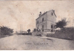 FLOGNY                  LA GARE DU P L M - Flogny La Chapelle