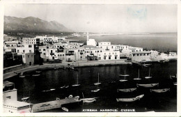 Ac9528 - CYPRUS -  VINTAGE POSTCARD - Kyrenia Harbour - 1955 - Chypre