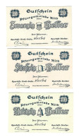 **notgeld   Austria Kilb  Serie Compleet  437/1c Cat Val 3 ,00 Euro - Autriche