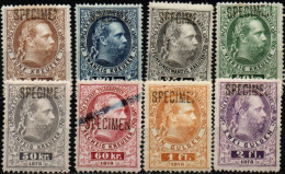 AUTRICHE 1874-6 * SURCH. SPECIMEN - Telegraphenmarken