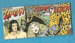 Zirtan - Kampf Ums Leben N°3 - 1988 - Format Piccolo - CB Comic Teams - Original Erstauflage Im Top Zustand - Autres & Non Classés