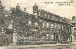 England Stratford-upon-Avon "Mason Croft" Residence Of Marie Corelli - Stratford Upon Avon
