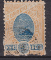 1894 Brasilien Mi:BR 105a, Sn:BR 114, Yt:BR 80,Sugarloaf Mountain, Republican Dawn - Used Stamps