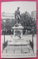 Visuel Très Peu Courant - 75 - Paris - La Statue D'Alphonse De Neuville Place Wagram - R/verso - Statues