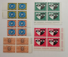 Repubblica Italiana - Lotto Quartine Anni Dal 1967 Al 1974 MNH. - Lotti E Collezioni