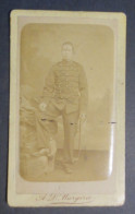 Militaire - Uniforme  - Photo Prise Par A.D. Margerie  - Angers   - Régiment  - Militaire - TBE - - Uniformes