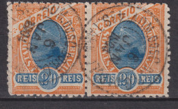 1905 Brasilien Mi:BR 155, Sn:BR 167, Yt:BR 120, Sugarloaf Mountain,Republican Dawn With Watermark - Gebraucht