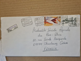 Lettre  ESPAGNEMALAGA 1995    RECOMMANDE TIMBRE DISTRIBUTEUR - Altri & Non Classificati