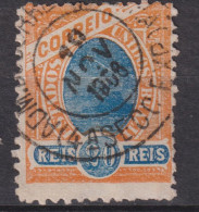 1905 Brasilien Mi:BR 155, Sn:BR 167, Yt:BR 120, Sugarloaf Mountain,Republican Dawn With Watermark - Oblitérés