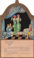 Jugendstil Art Nouveau * Doc Pub Illustrateur Chapellerie LEONARD & SUZANNE 5 Rue Pigalle Paris  , Bâle 20 Nauenstrasse - 1900-1949