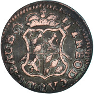 Monnaie, Liège, John Theodore, Liard, 1750, Liege, Frappe Décentrée, TB+ - Other & Unclassified