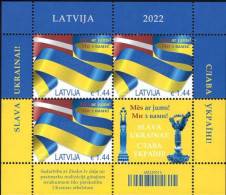 673256 MNH LETONIA 2022 INVASIÓN RUSA DE UCRANIA - Sonstige & Ohne Zuordnung