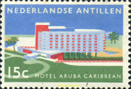 282876 MNH ANTILLAS HOLANDESAS 1959 INAUGURACION DEL HOTEL CARIBE EN ARUBA - Antilles