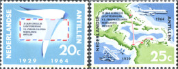 282887 MNH ANTILLAS HOLANDESAS 1964 35 ANIVERSARIO DEL SERVICIO POSTAL AEREO - Antilles