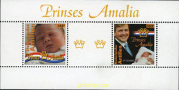 179004 MNH ANTILLAS HOLANDESAS 2004 NACIMIENTO DE LA PRINCESA CATERINA-AMALIA - Antillen