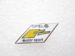 PIN'S    OPEL   MOTOR SPORT   Email Grand Feu - Opel