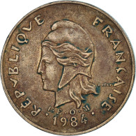 Monnaie, Polynésie Française, 100 Francs, 1984, Paris, TB+, Nickel-Bronze - Polynésie Française