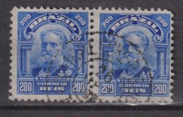 1915 Brasilien  Mi:BR 182, Sn:BR 179, Yt:BR 132a, Deodoro Da Fonseca, Personalities And Liberty Allegory - Oblitérés