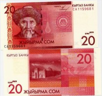 KYRGYZSTAN       20 Som       P-24       2009        UNC - Kirgizïe