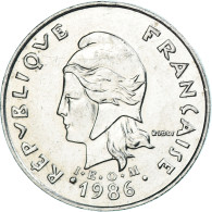 Monnaie, Polynésie Française, 20 Francs, 1986, Paris, TTB+, Nickel, KM:9 - Polynésie Française