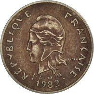 Monnaie, Polynésie Française, 100 Francs, 1982, Paris, TB+, Nickel-Bronze - Polynésie Française