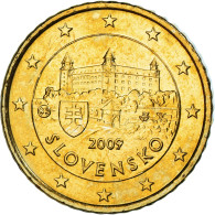 Slovaquie, 50 Euro Cent, 2009, Kremnica, SPL, Laiton, KM:100 - Slowakei