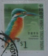 HONG KONG - Martin-pêcheur (Alcedo Atthis) - Used Stamps