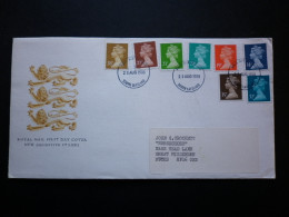 GREAT BRITAIN SG X903/959 DEFINITIVES ISSUE DATE 23 AUG 1988 FDC - Maschinenstempel (EMA)