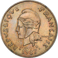 Monnaie, Polynésie Française, 100 Francs, 1987, Paris, SUP, Nickel-Bronze - Polynésie Française