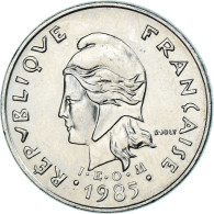 Monnaie, Polynésie Française, 10 Francs, 1985, Paris, SUP, Nickel, KM:8 - Frans-Polynesië