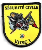 Ecusson De Bras SECURITE CIVILE UIISC 1 NOGENT LE ROTROU - Pompieri