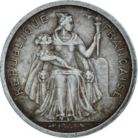 Monnaie, Polynésie Française, 2 Francs, 1965, Paris, TB, Aluminium, KM:3 - Polynésie Française