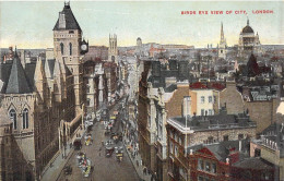 ANGLETERRE - London - Birds Eye View Of City - Carte Postale Ancienne - Autres & Non Classés