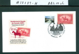 Police; GRC / RCMP; 150 Ans / Years; Oblitération Spéciale Cancel Enveloppe Souvenir (10189-H) - Storia Postale