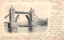 ANGLETERRE - London - Tower Bridge - Carte Postale Ancienne - Autres & Non Classés