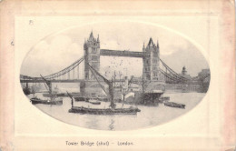 ANGLETERRE - London - Tower Bridge - Carte Postale Ancienne - Autres & Non Classés