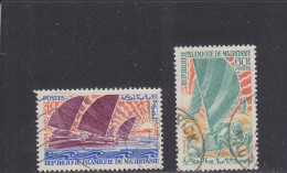 MAURITANIA - MAURITANIE - O / FINE CANCELLED - 1968 - VOILE - SAILING - VELA   Yv. 254/5 - Mauritanie (1960-...)