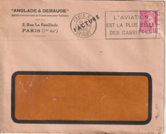 France Lettre 1940 De Paris RP Pour Rouen Sur 416 - 1921-1960: Modern Period