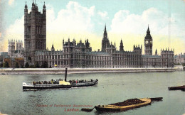 ANGLETERRE - London - Houses Of Parliament Westminster - Carte Postale Ancienne - Autres & Non Classés