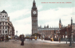 ANGLETERRE - London - Houses Of Parliament And Big Ben - Carte Postale Ancienne - Autres & Non Classés