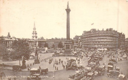 ANGLETERRE - Trafalgar Square - London - Carte Postale Ancienne - Autres & Non Classés