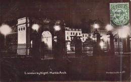 ANGLETERRE - London By Night - Marble Arch - Carte Postale Ancienne - Sonstige & Ohne Zuordnung