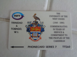 Trinidad & Tobago Phonecard - Trinidad En Tobago