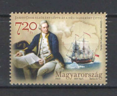 Hungary 2023. Famous Peoples: Ships / James Cook Nice Stamp MNH (**) - Ungebraucht