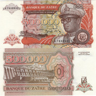 ZAIRE       500,000 Zaïres        P-43       15.3.1992        UNC  [500000] - Zaïre