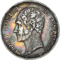 Monnaie, Belgique, Leopold I, 5 Francs, 5 Frank, 1853, TTB, Argent, KM:17 - 5 Francs